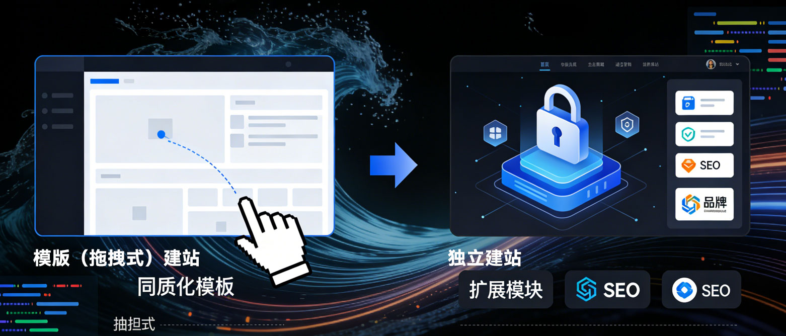 数字时代的企业官网抉择：为何独立定制远胜模板建站？